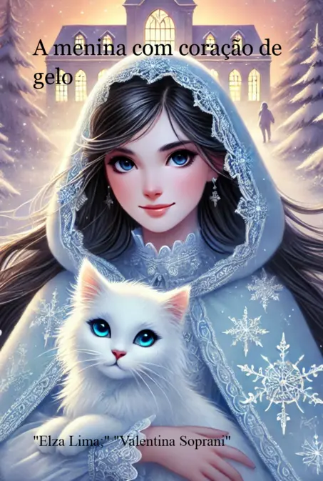 Capa do livro A menina com o coração de gelo