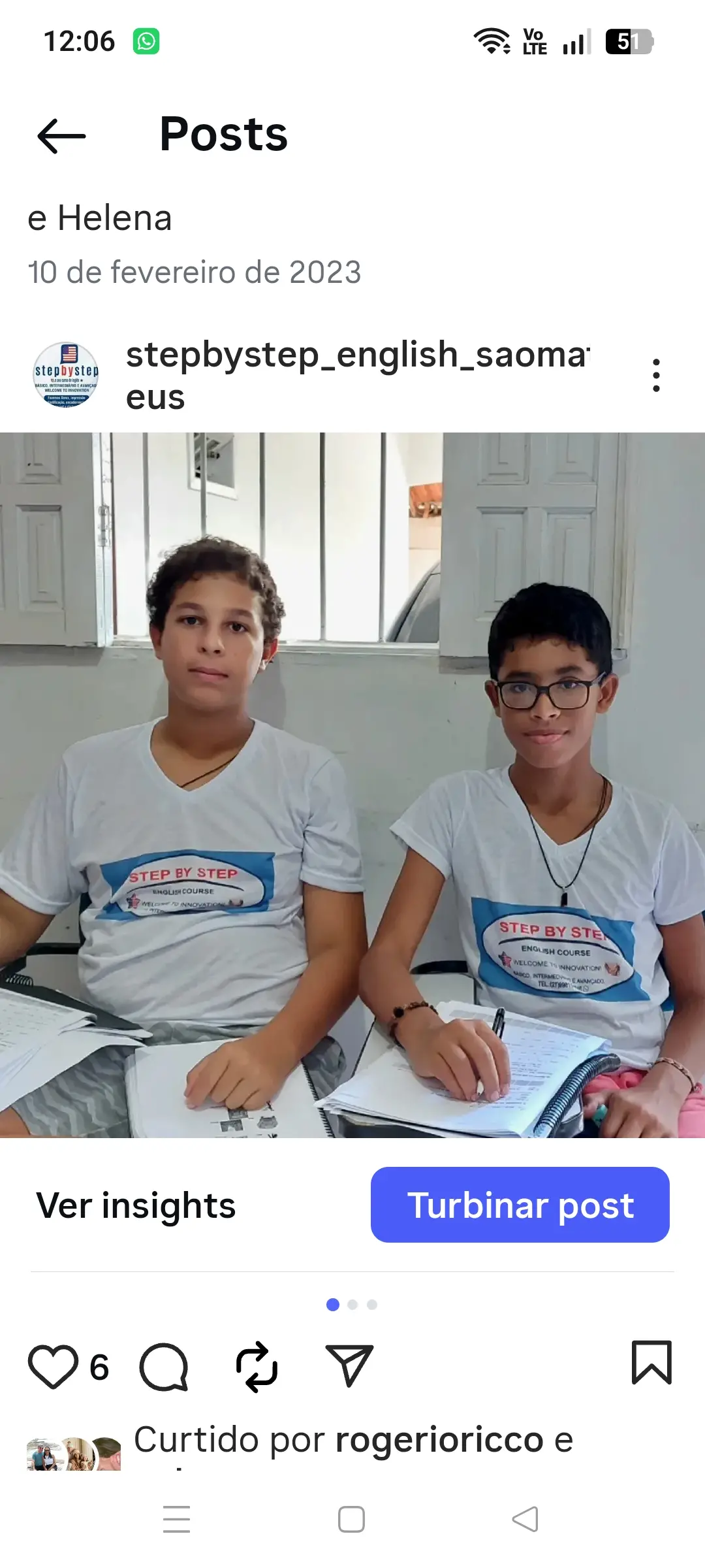 Alunos em sala